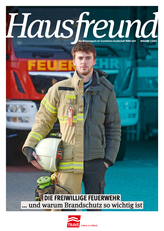 Titelseite Mietermagazin Hausfreund Ausgabe 1 im Jahr 2022