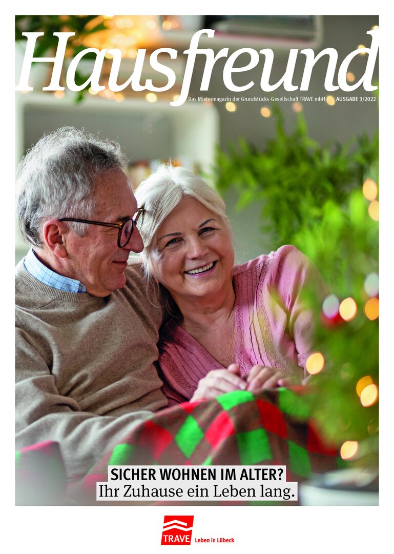 Titelseite Mietermagazin Hausfreund Ausgabe 3 im Jahr 2022
