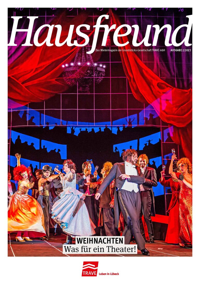 Titelseite Mietermagazin Hausfreund Ausgabe 2 im Jahr 2023