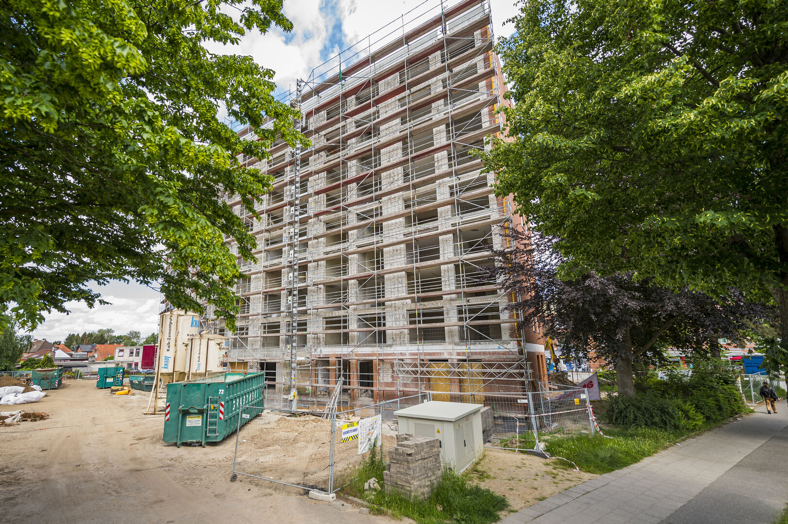 Baustellen der TRAVE